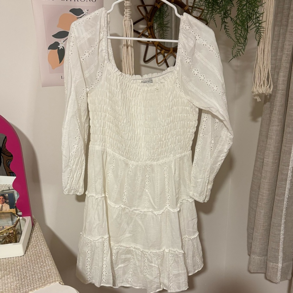 Paper Crane White Dress